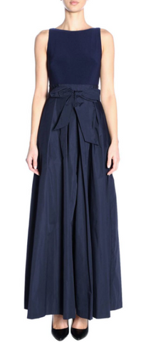 RALPH LAUREN - Agni Taffeta Evening Dress - Designer Dress hire