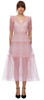 LOVE SHACK FANCY - Ida Ruffled Taffeta Gown - Designer Dress hire 