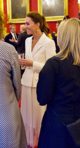 Self Portrait - Cream Tailored Midi Dress - Designer Dress hire