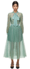 VICTORIA BECKHAM - Lamé Wool-Blend dress - Designer Dress hire 