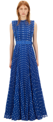 Self Portrait - Polka Dot Chiffon Maxi Dress - Designer Dress Hire