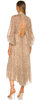 SHONA JOY - Ambar Tiered Midi Dress - Designer Dress hire