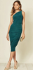 GORGEOUS COUTURE - The Lucianna Midi Dress - Designer Dress hire 