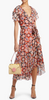 TEMPERLEY LONDON - Crochet Print Wrap Dress - Designer Dress hire