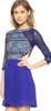 THREE FLOOR - Blue Lace Mini Dress - Designer Dress hire