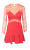 ARIELLA - Scarlet Gown - Designer Dress hire 