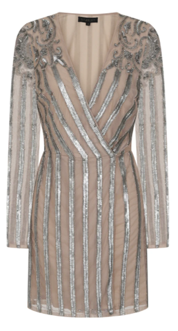 FROCK AND FRILL - Starlet Embellished Mini Dress - Designer Dress hire