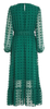 QUIZ - Green Sleeved Midaxi Dress - Designer Dress hire