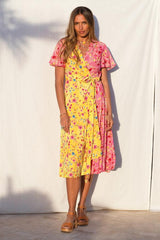 NEVER FULLY DRESSED - Flower Zsa Zsa Dress - Designer Dress Hire