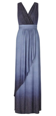 ARIELLA - Ravanna Blue Gown - Designer Dress hire