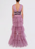 TRUE DECADENCE - Lilac Ruffle Cocktail Dress - Designer Dress hire