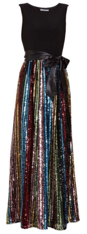 GINA BACCONI - Aga Sequin Maxi Dress - Designer Dress hire