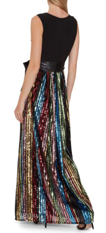 GINA BACCONI - Aga Sequin Maxi Dress - Designer Dress hire