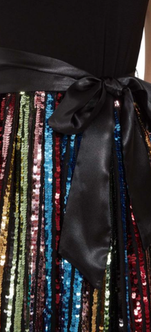 GINA BACCONI - Aga Sequin Maxi Dress - Designer Dress hire