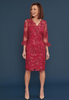 GINA BACCONI - Corla Embroidered Dress - Designer Dress hire