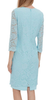 GINA BACCONI - Clarabelle Lace Dress Blue - Designer Dress hire