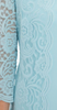 GINA BACCONI - Clarabelle Lace Dress Blue - Designer Dress hire