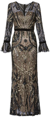 GINA BACCONI - Malissa Beaded Maxi Dress - Rent Designer Dresses at Girl Meets Dress