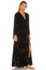 OMAR MANSOOR - Beaded Strap Gown - Designer Dress hire 