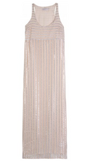 RICHARD NICOLL - Lurex Stripe Dress - Designer Dress Hire