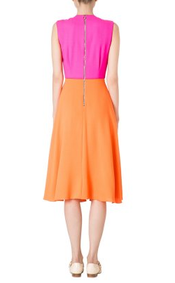 ROKSANDA ILINCIC - Orange Cocktail Dress - Designer Dress hire