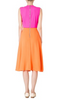ROKSANDA ILINCIC - Orange Cocktail Dress - Designer Dress hire