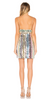 SAYLOR - Tracy Sequin Rainbow Dress - Designer Dress hire