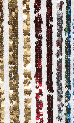 SAYLOR - Tracy Sequin Rainbow Dress - Designer Dress hire