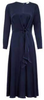 GHOST - Mindy Dress Navy - Designer Dress hire