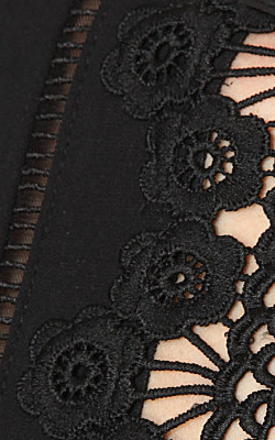 Self Portrait - Bell Sleeved Lace Dress - Designer Dress hire