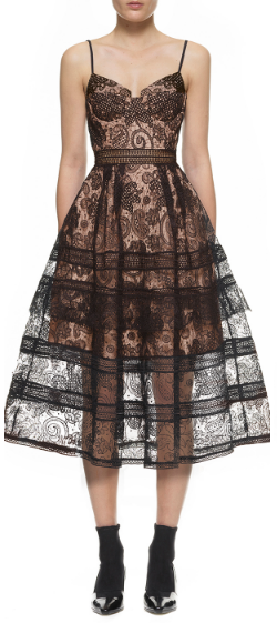 Paisley Midi Dress Girl Meets Dress