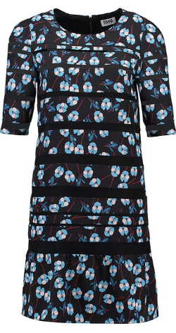 SONIA RYKIEL - Floral Stripe Dress - Designer Dress hire