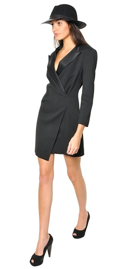 Sleeveless online jacket dress