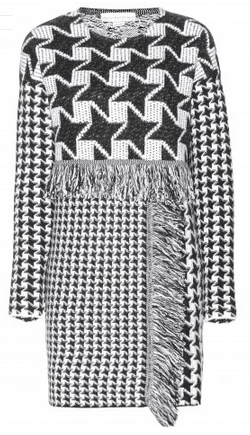 STELLA MCCARTNEY - Houndstooth Wool Dress - Designer Dress hire