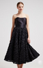 SWING - Strapless Cocktail Dress - Designer Dress hire