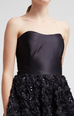 SWING - Strapless Cocktail Dress - Designer Dress hire