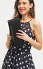 SWING - Spotted Navy Dress - Designer Dress hire