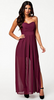 TFNC - Elida Maxi Dress Red - Designer Dress hire