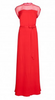 AMANDA WAKELEY - Susara Papaya Dress - Designer Dress hire 