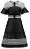 RAISHMA - Black Beaded Maxi Dress - Designer Dress hire 