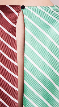 TIBI - Delfina Stripe Maxi Dress - Designer Dress hire