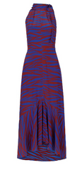 WHISTLES - Peria Tiger Print Silk Dress - Designer Dress Hire