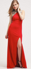 UNIQUE - Lipstick Red Gown - Designer Dress hire