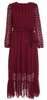 QUIZ - Wine Sleeved Midaxi Dress - Designer Dress hire