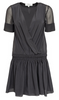 LITTLE MISTRESS - Embellished Wrap Dress - Designer Dress hire 