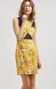 VERSACE JEANS - Gold Shift Dress - Designer Dress hire