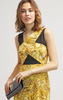 VERSACE JEANS - Gold Shift Dress - Designer Dress hire