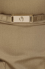 VICTORIA BECKHAM - Khaki Belted Dress - Designer Dress hire