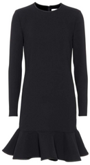 VICTORIA BECKHAM - Flirty Ruffle Mini Dress - Designer Dress Hire