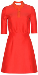 VICTORIA BECKHAM - Red Cady Dress - Rent Designer Dresses at Girl Meets Dress
